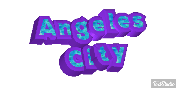 Angeles City Effetto testo