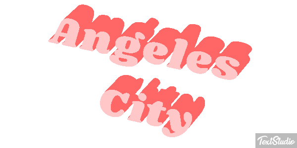 Angeles City Effetto testo
