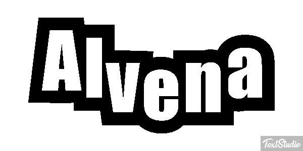 Alvena Efecto de texto