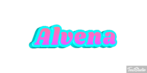 Alvena Efecto de texto