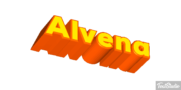 Alvena Efecto de texto