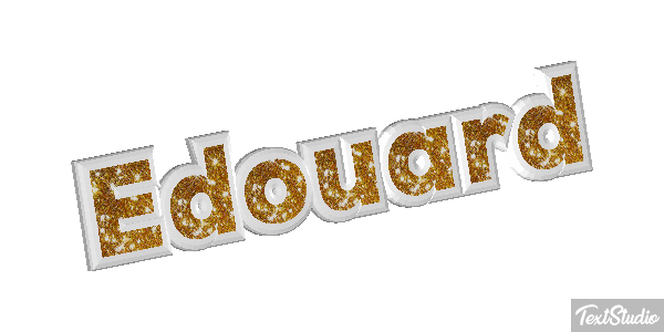 Édouard Text effect