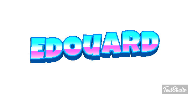 Édouard Text effect