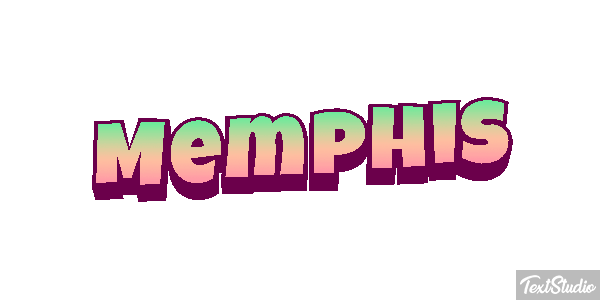 Memphis Tekst effect
