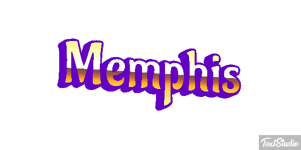 Memphis Tekst effect