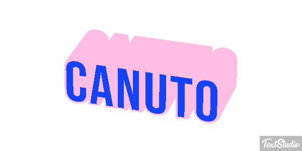 Canuto Efecto de texto