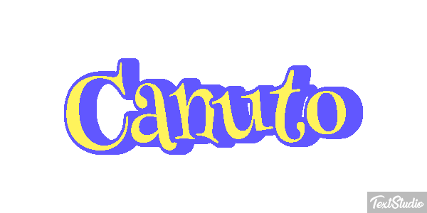 Canuto Efecto de texto