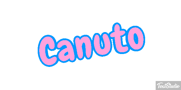Canuto Efecto de texto