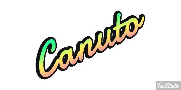 Canuto Efecto de texto