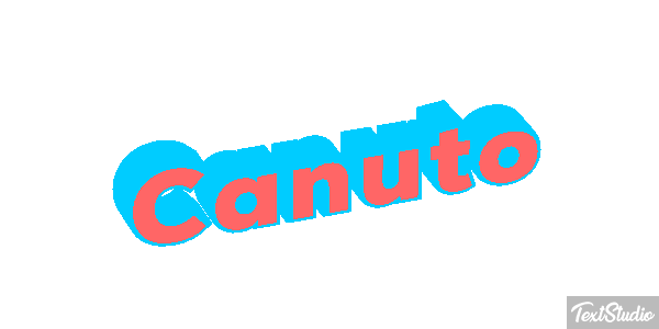 Canuto Efecto de texto