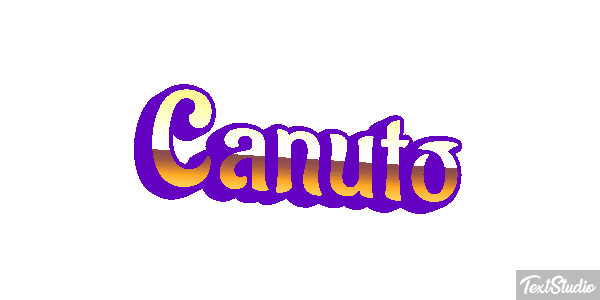 Canuto Efecto de texto