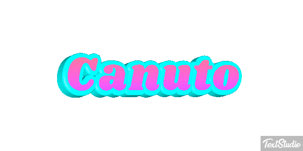 Canuto Efecto de texto