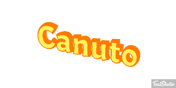Canuto Efecto de texto