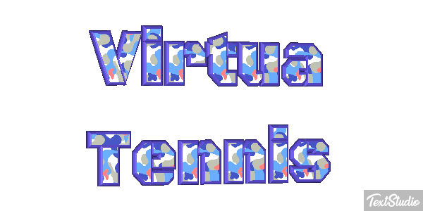 Virtua Tennis Efecto de texto