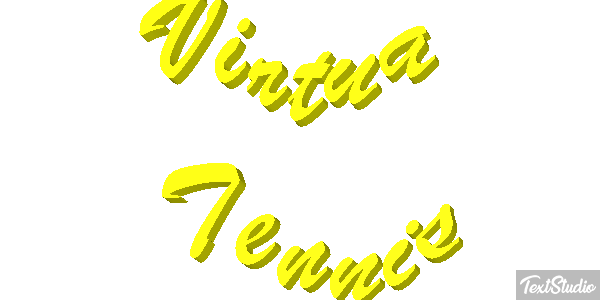 Virtua Tennis Efecto de texto