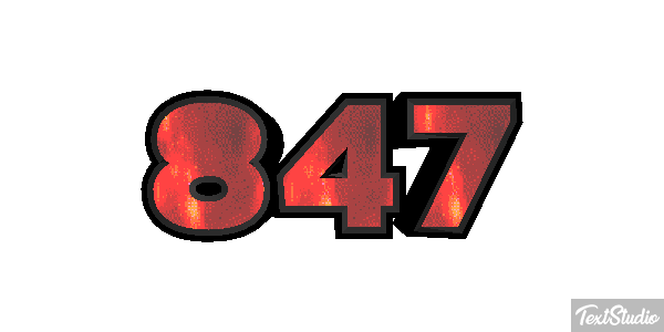 847 Text effect