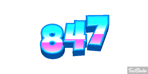 847 Text effect