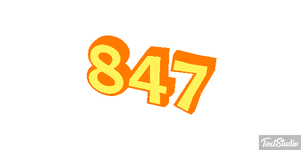 847 Text effect