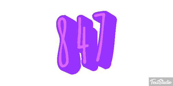 847 Text effect