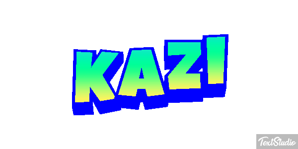 Kazı Efecto de texto