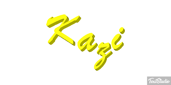 Kazı Efecto de texto
