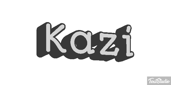 Kazı Efecto de texto