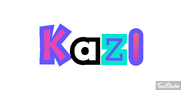 Kazı Efecto de texto