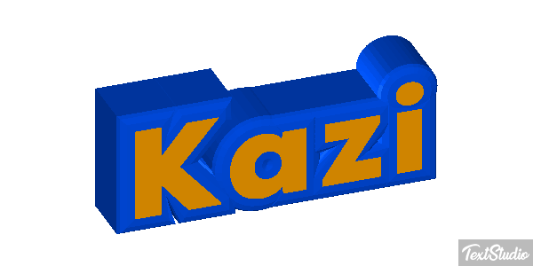 Kazı Efecto de texto