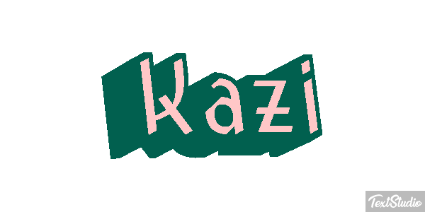 Kazı Efecto de texto