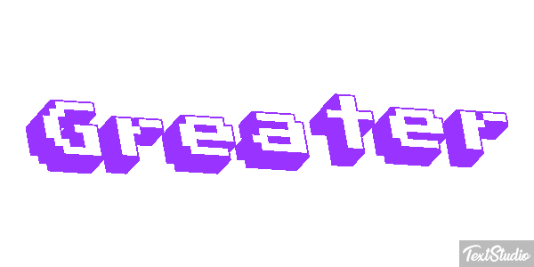 Greater Efekt tekstowy