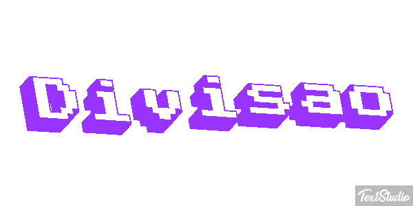 Divisão Text effect