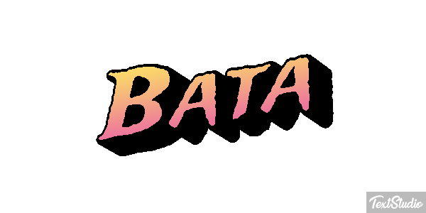 Bata テキスト効果