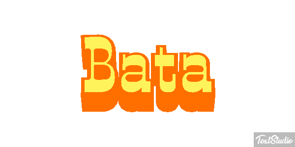 Bata テキスト効果