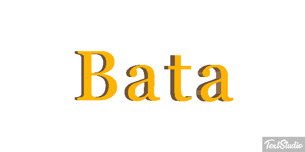 Bata テキスト効果