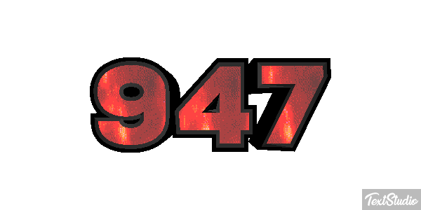 947 Text effect