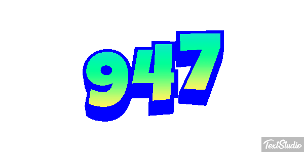 947 Text effect