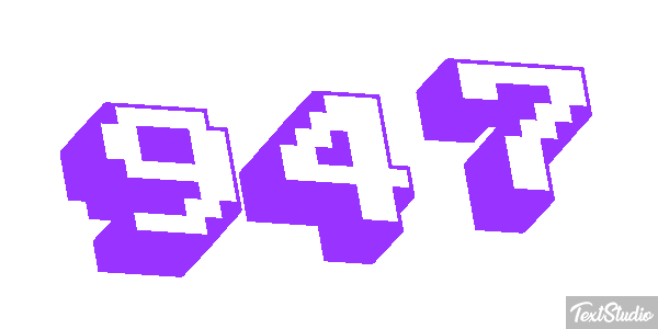 947 Text effect