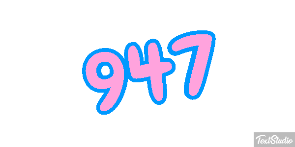 947 Text effect