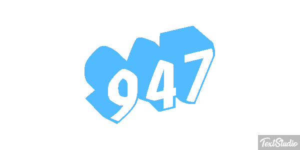 947 Text effect