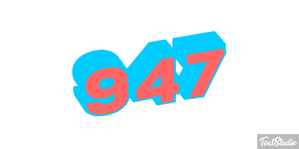 947 Text effect