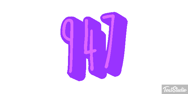 947 Text effect