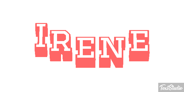 Irene Effet de texte
