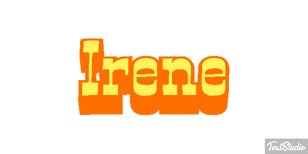 Irene Effet de texte