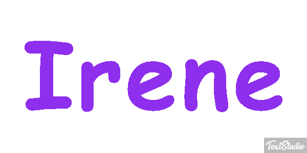Irene Effet de texte