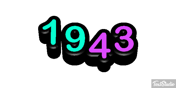 1943 Effet de texte