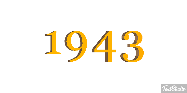 1943 Effet de texte