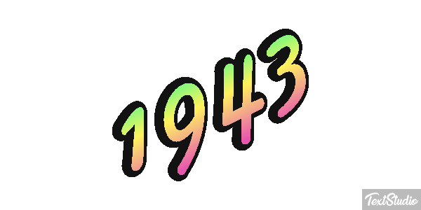 1943 Effet de texte