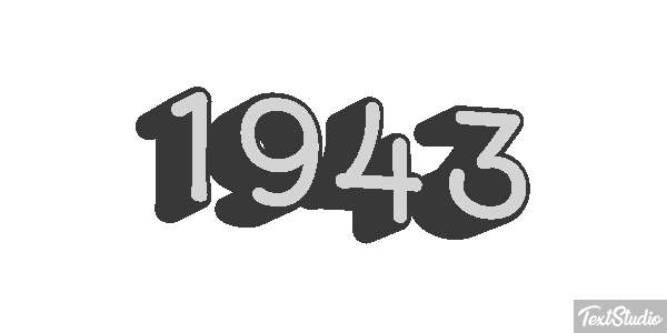 1943 Effet de texte