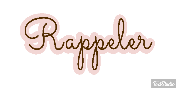 Rappeler Efekt tekstowy
