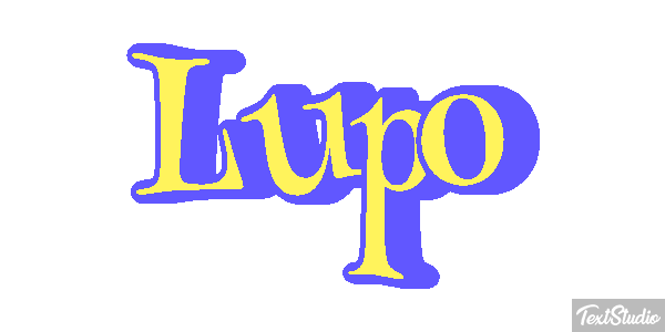 Lupo Efecto de texto